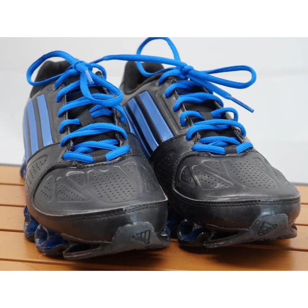 Adidas Bounce Black and Blue Men's shoes size 8.5